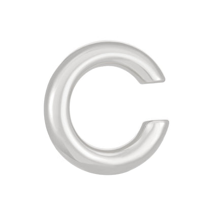 金屬C形免耳洞耳夾－細節特寫8｜https://igowo.tw/