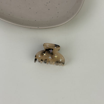 醋酸板材鑲鑽鯊魚夾