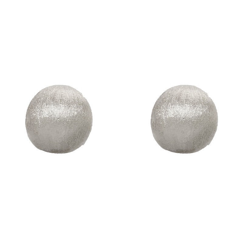 金屬拉絲復古耳環－細節特寫9｜https://igowo.tw/