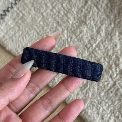 布面簡約髮夾