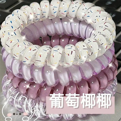 葡萄簡約髮圈－細節特寫1｜https://igowo.tw/