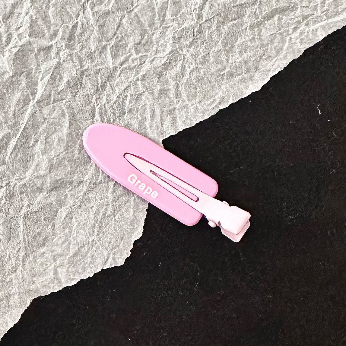 紫色葡萄髮夾