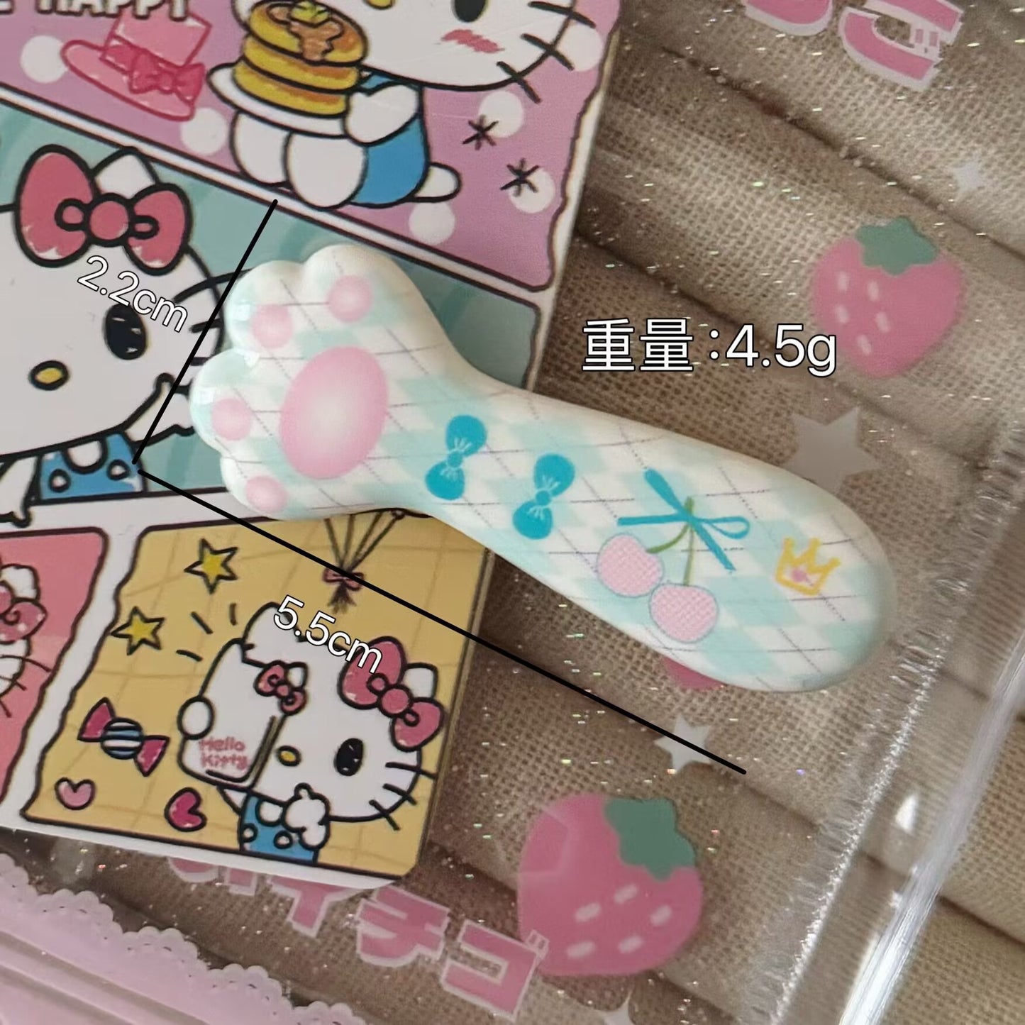 貓咪簡約髮夾