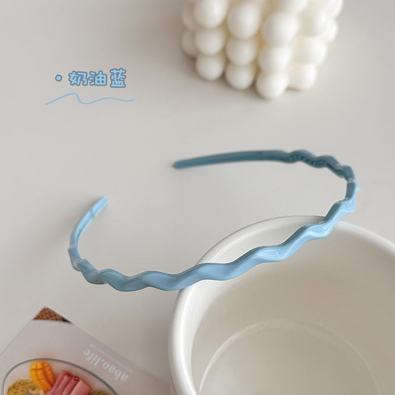 繽紛波浪髮箍