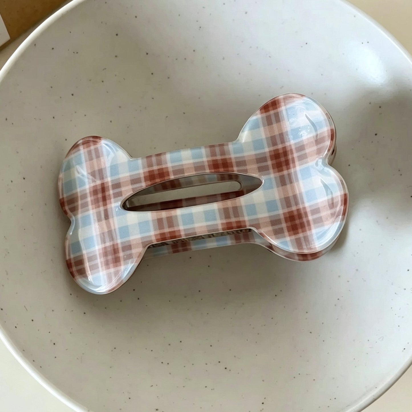 波點簡約鯊魚夾