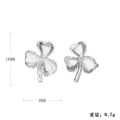 S925 歐美新款簡約小巧精致高級感氣質網紅耳環耳釘套裝