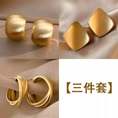 金屬復古耳釘