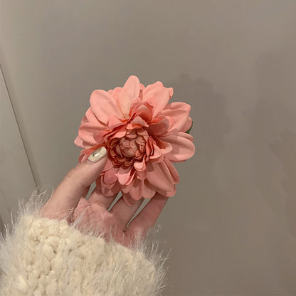 山茶花復古鯊魚夾