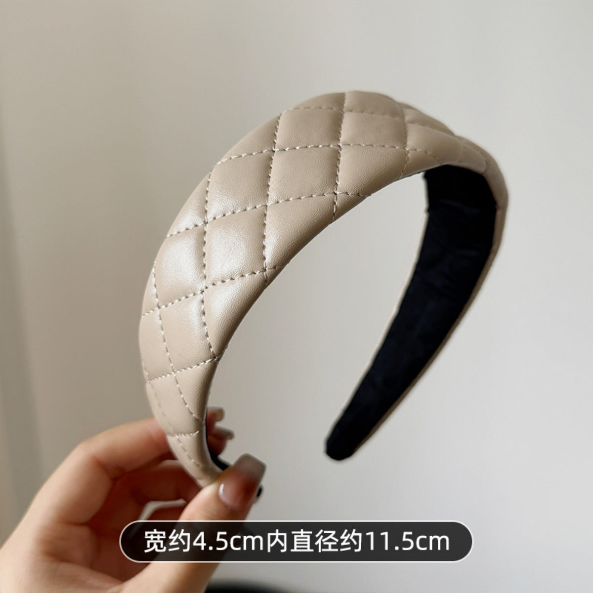 皮革簡約髮箍