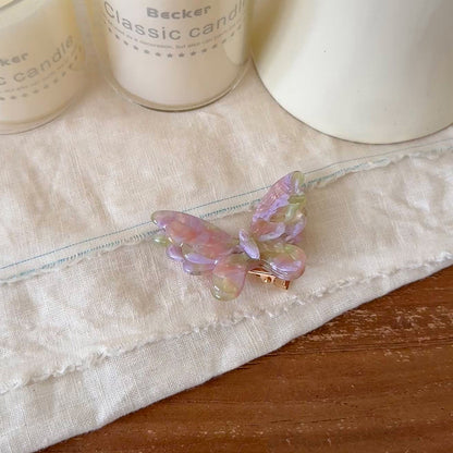 醋酸板材蝴蝶髮夾