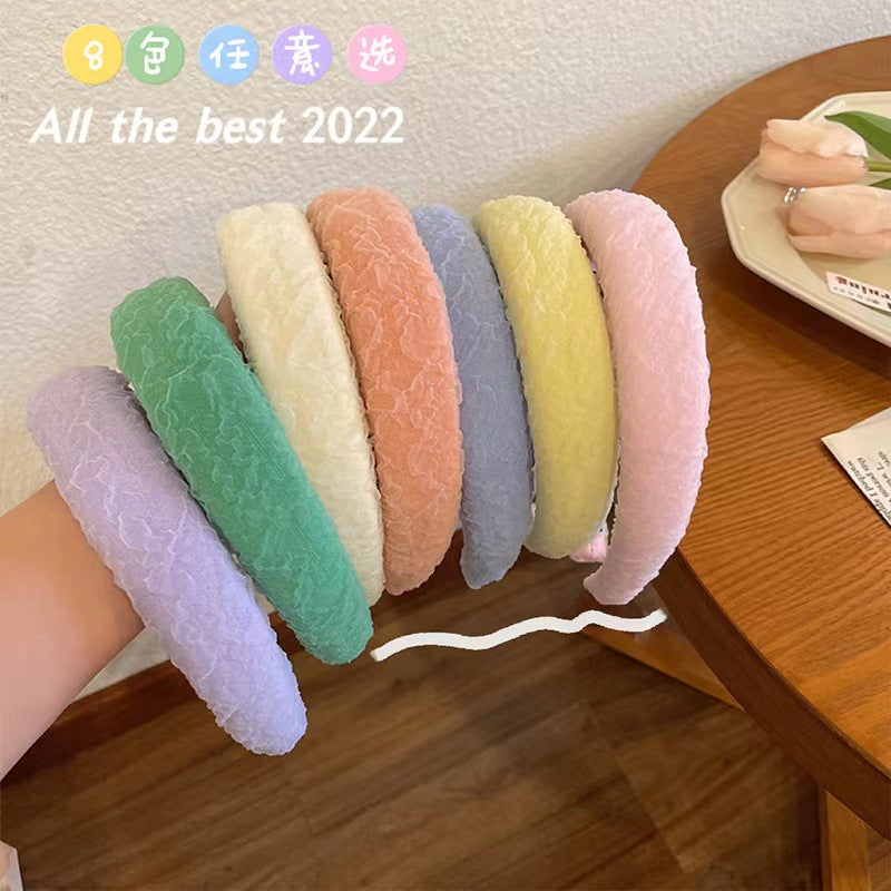 網紗簡約髮箍－商品主圖｜https://igowo.tw/