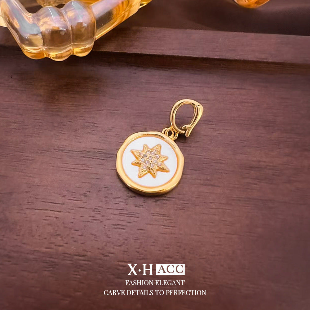 綠松石珍珠墜飾項鍊－第二視角實拍｜https://igowo.tw/