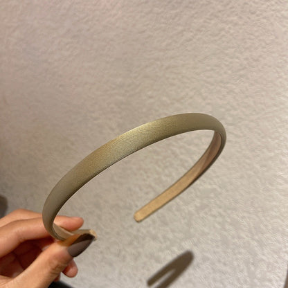 藍色復古簡約髮箍