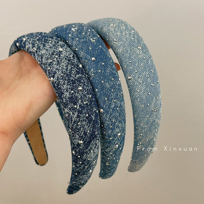 鑲鑽簡約髮箍－商品主圖｜https://igowo.tw/