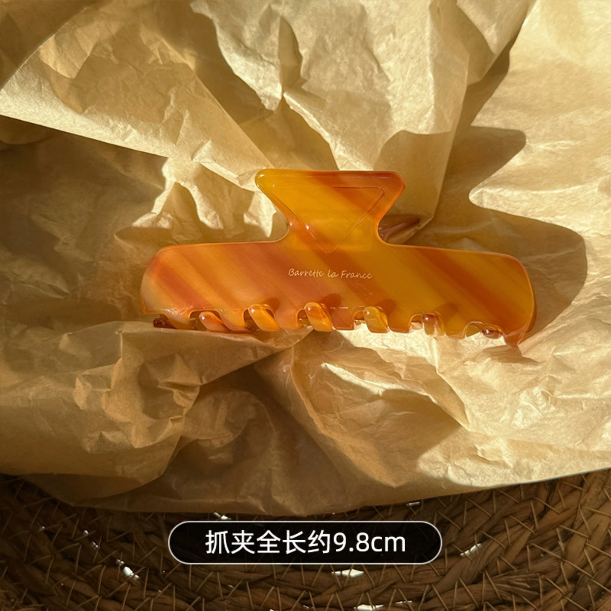 醋酸板材方形鯊魚夾