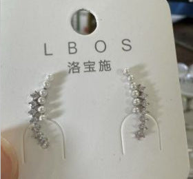 鋯石簡約耳釘
