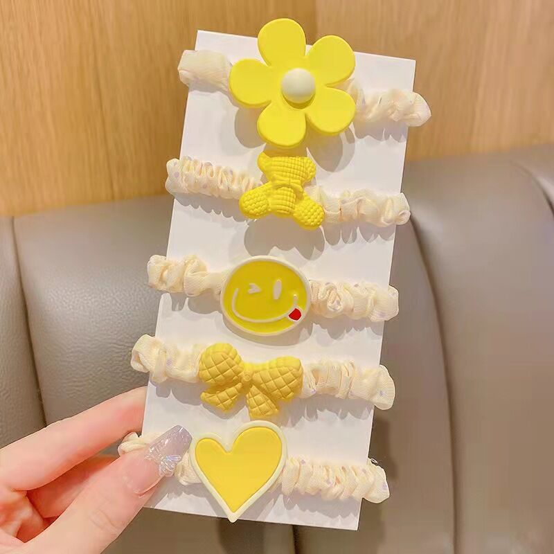 花朵簡約髮圈