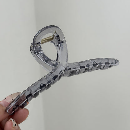 交叉簡約髮夾