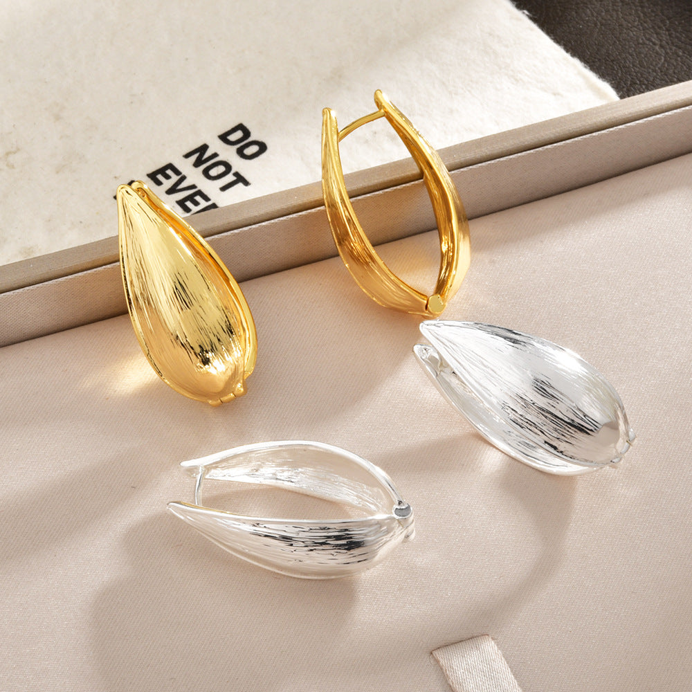 水滴雙面耳扣－商品主圖｜https://igowo.tw/