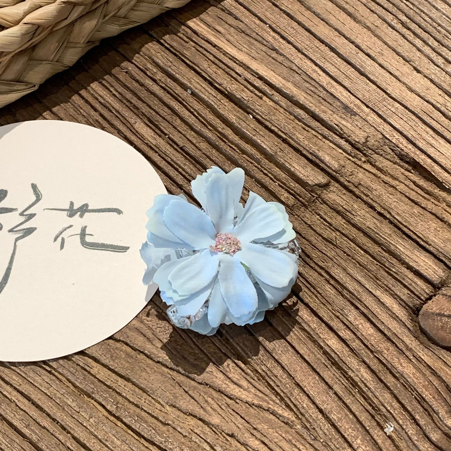 花朵簡約鯊魚夾