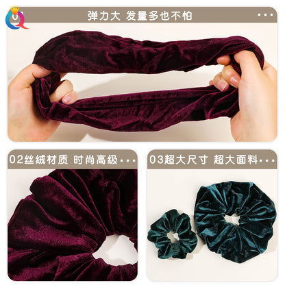 大腸圈復古髮圈－第二視角實拍｜https://igowo.tw/