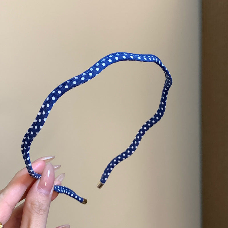 波點波浪髮箍