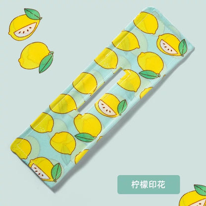 布面蝴蝶結水果髮夾