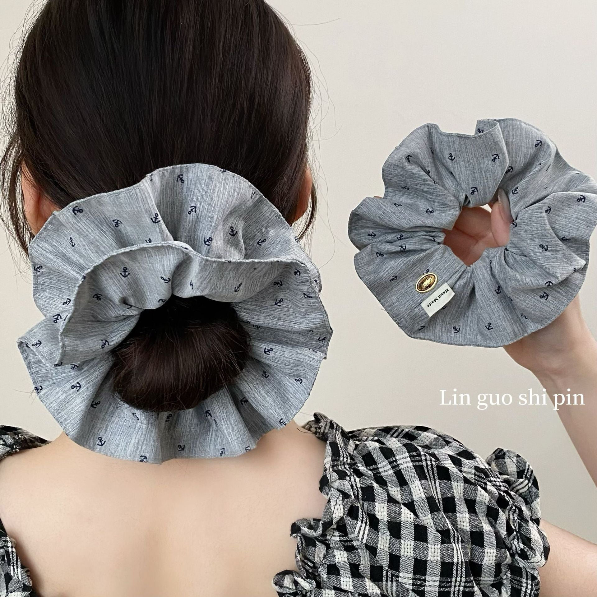 大腸圈雙層髮圈－商品主圖｜https://igowo.tw/