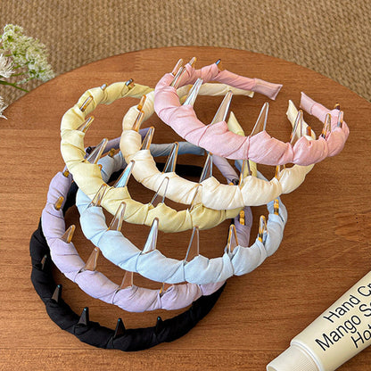 彩色布面纏繞髮箍－商品主圖｜https://igowo.tw/