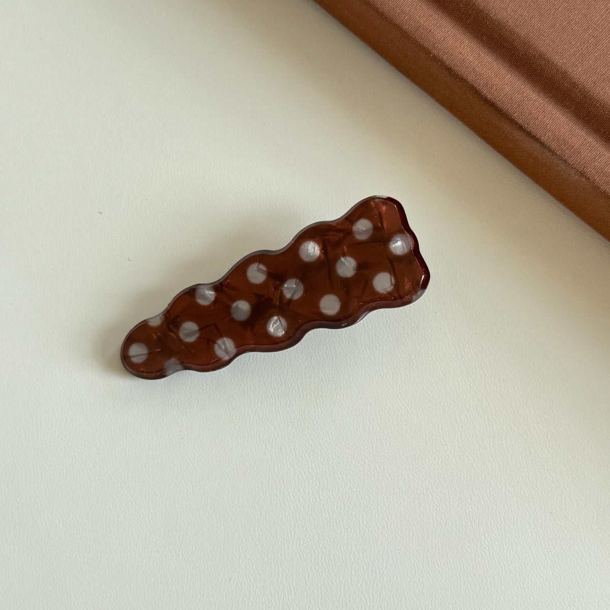醋酸板材波點髮夾