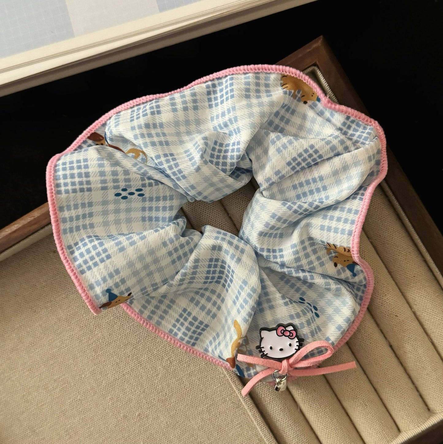 貓咪領結髮圈