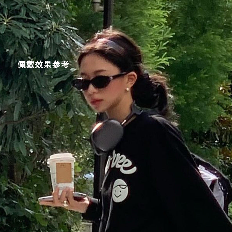 醋酸板材豹紋簡約髮箍－琥珀款細節｜https://igowo.tw/