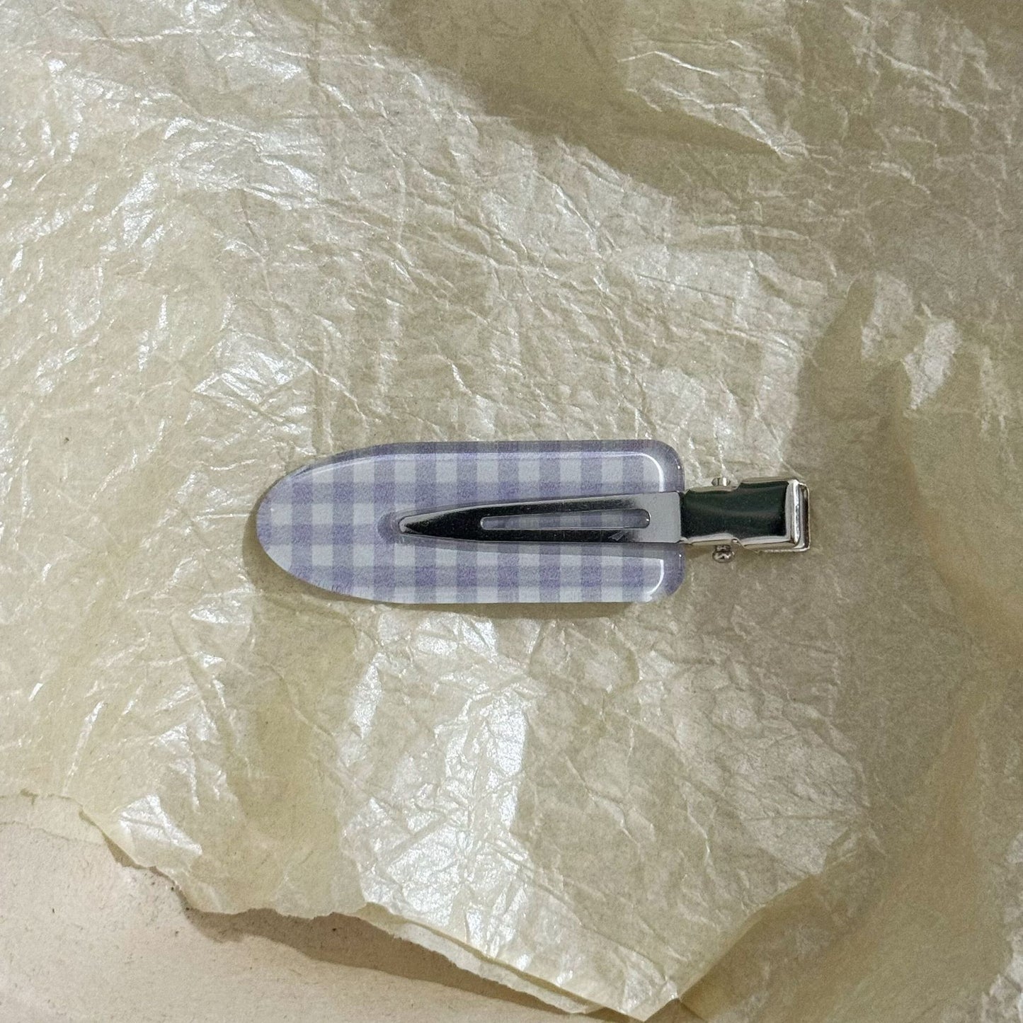 鋯石蝴蝶結髮夾
