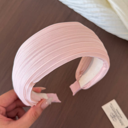 寬版簡約髮箍