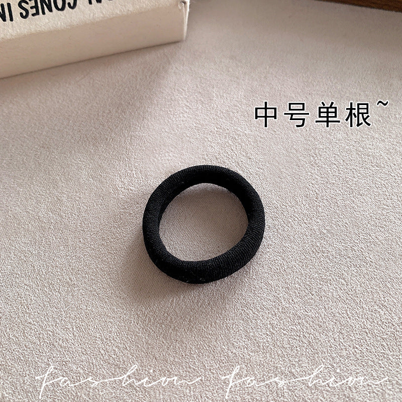 黑色彈力繩髮圈