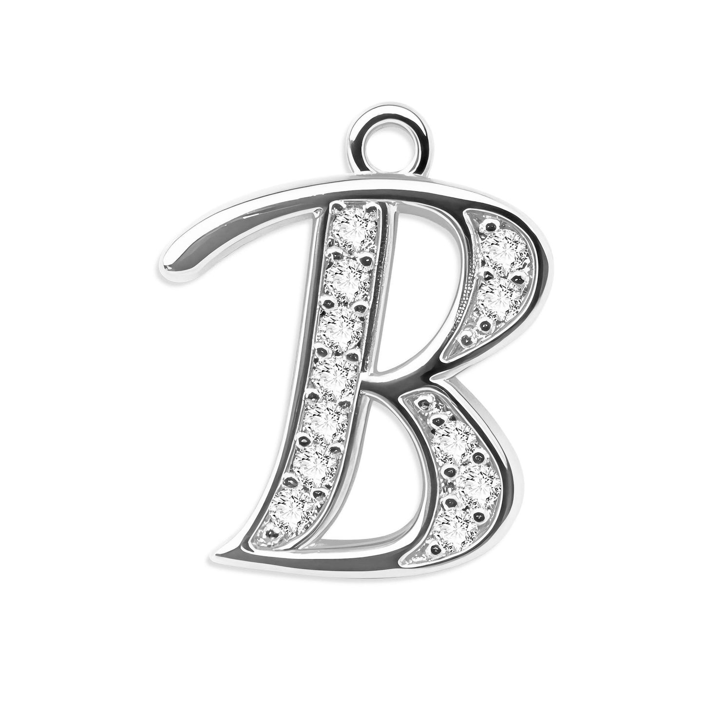 字母微鑲項鍊