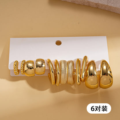 珍珠花朵流蘇耳環套組－細節特寫75｜https://igowo.tw/