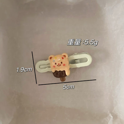 黃色小熊髮夾