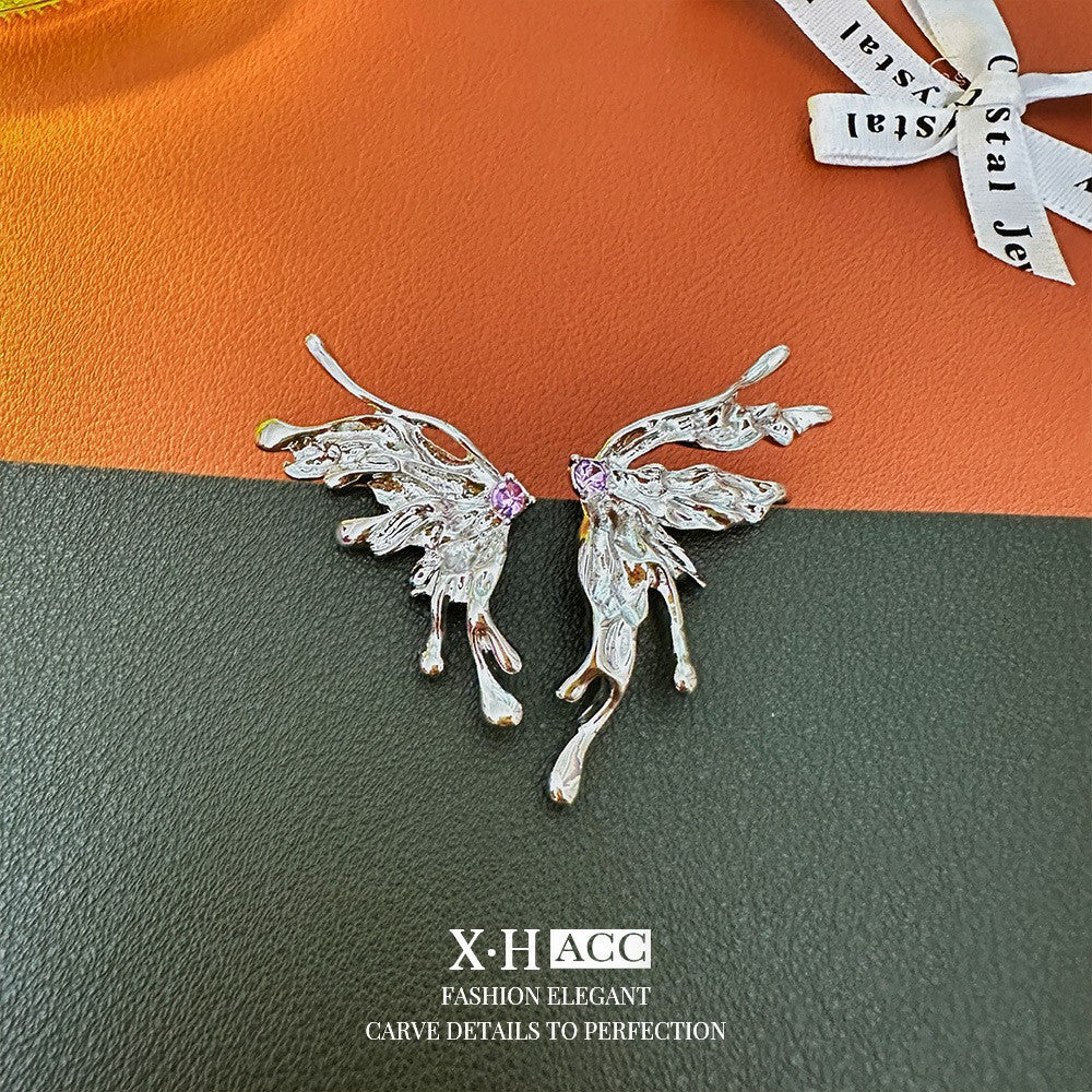 金屬簡約耳環－細節特寫54｜https://igowo.tw/