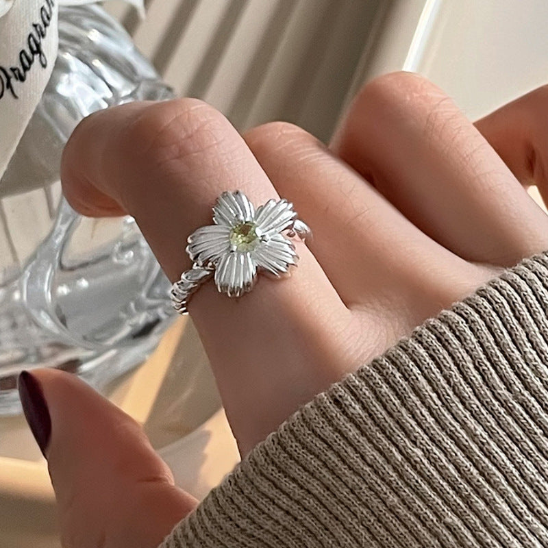 花朵簡約戒指
