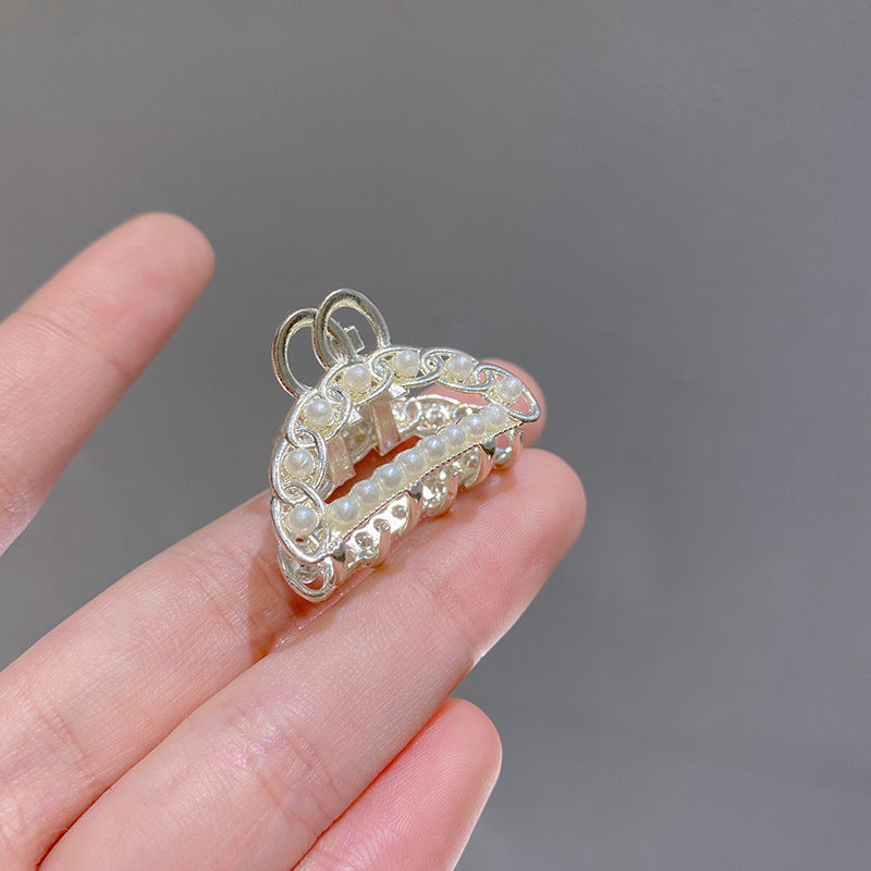 珍珠小巧鯊魚夾