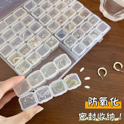 透明簡約耳環－細節特寫2｜https://igowo.tw/
