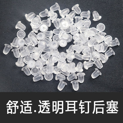 透明矽膠耳釘－商品主圖｜https://igowo.tw/