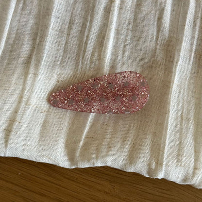 壓克力星星水滴髮夾