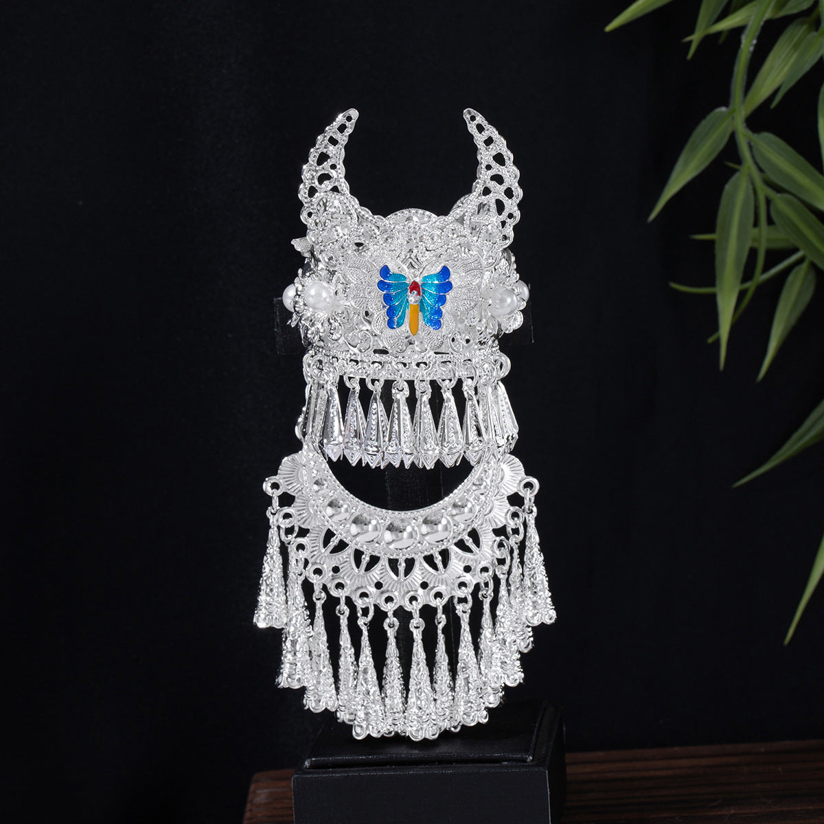 珍珠流蘇鏤空飾品－/吊墜隨機款細節｜https://igowo.tw/