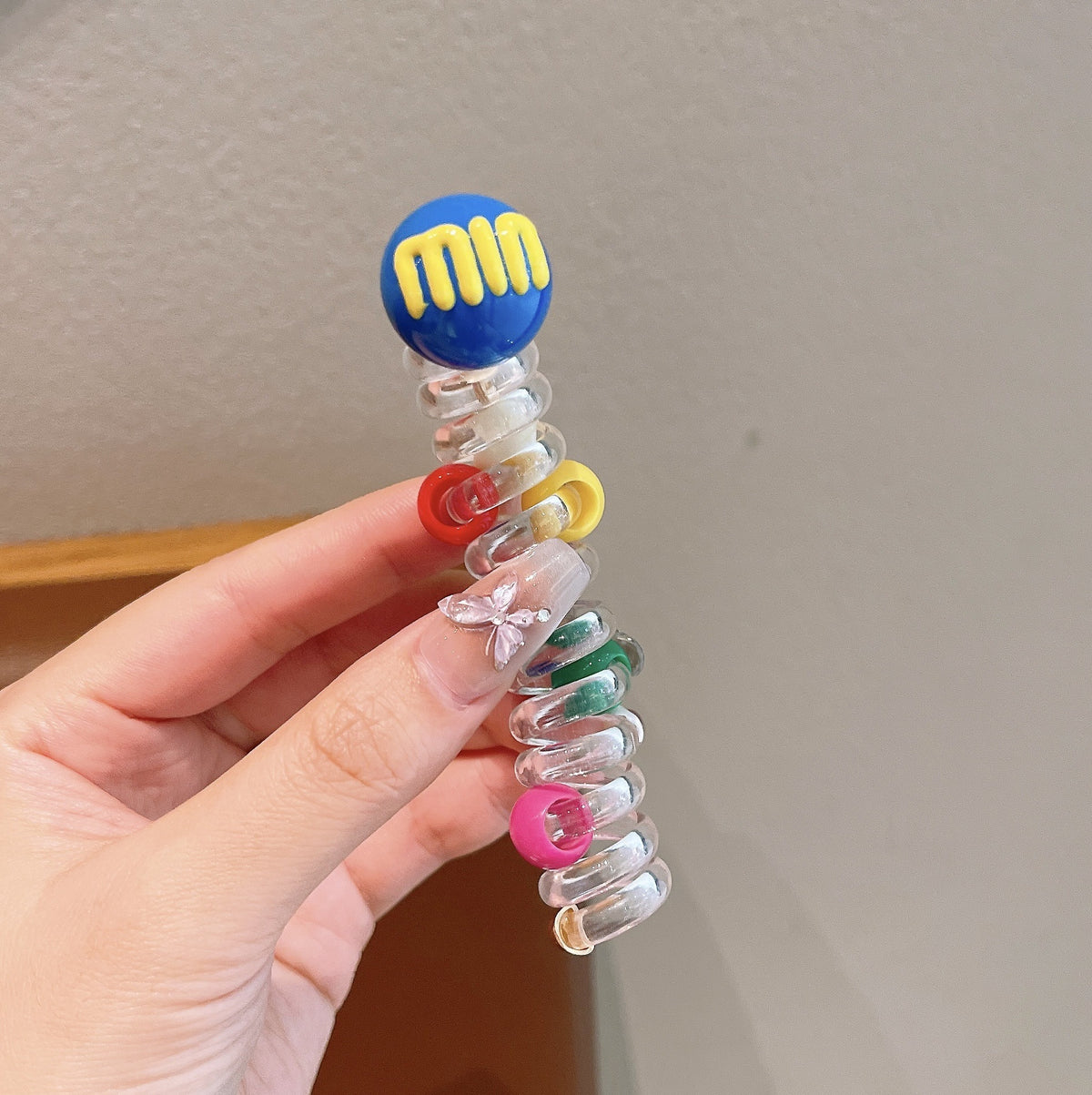 彩色簡約髮圈