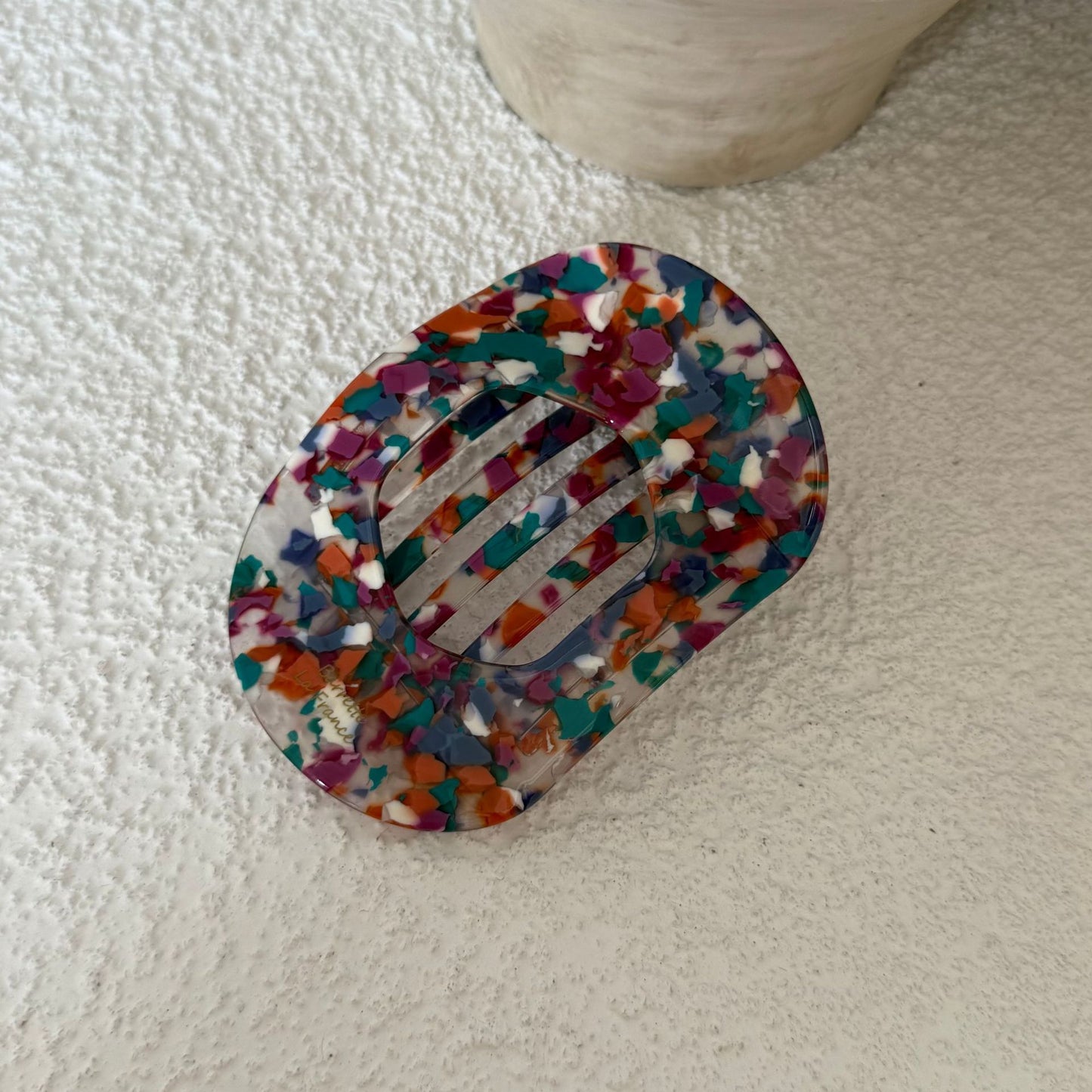 圓形簡約鯊魚夾