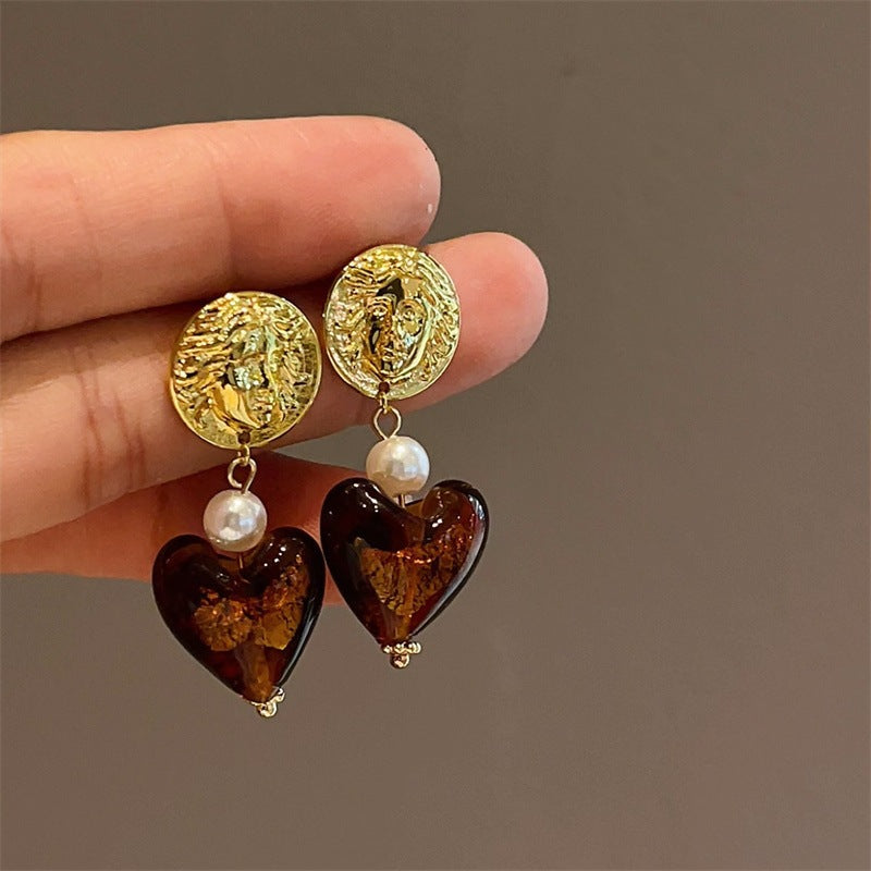 銀針水滴鑲鑽耳環－細節特寫32｜https://igowo.tw/