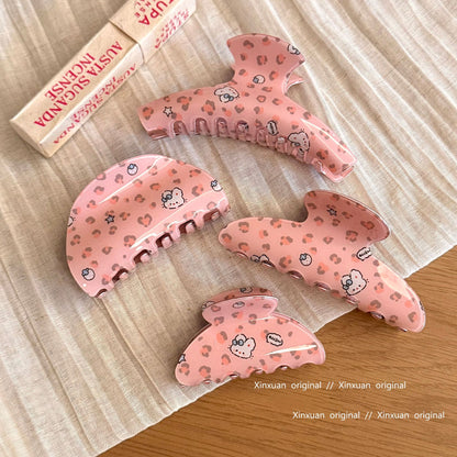 醋酸板材兔子鯊魚夾－商品主圖｜https://igowo.tw/