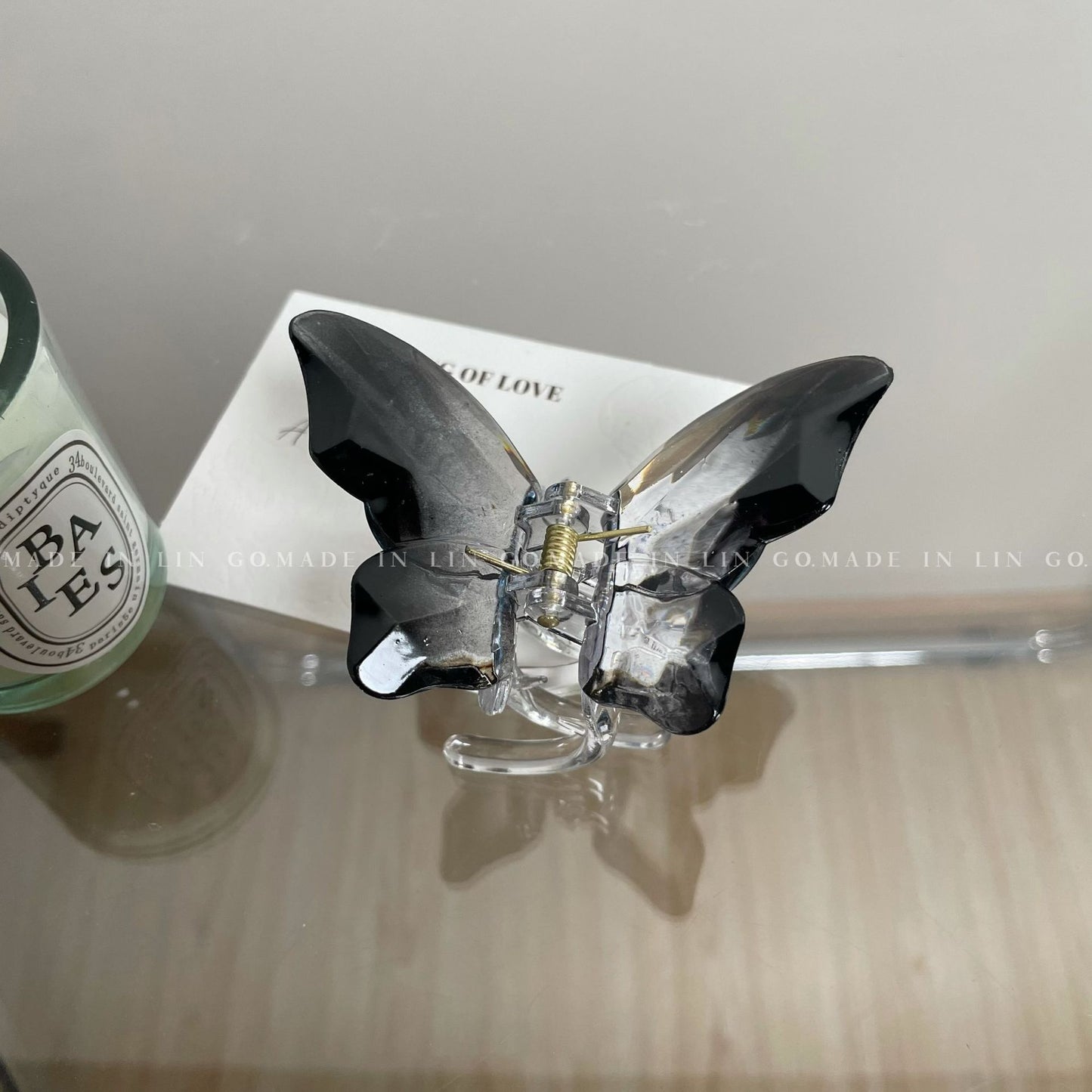 透明簡約鯊魚夾